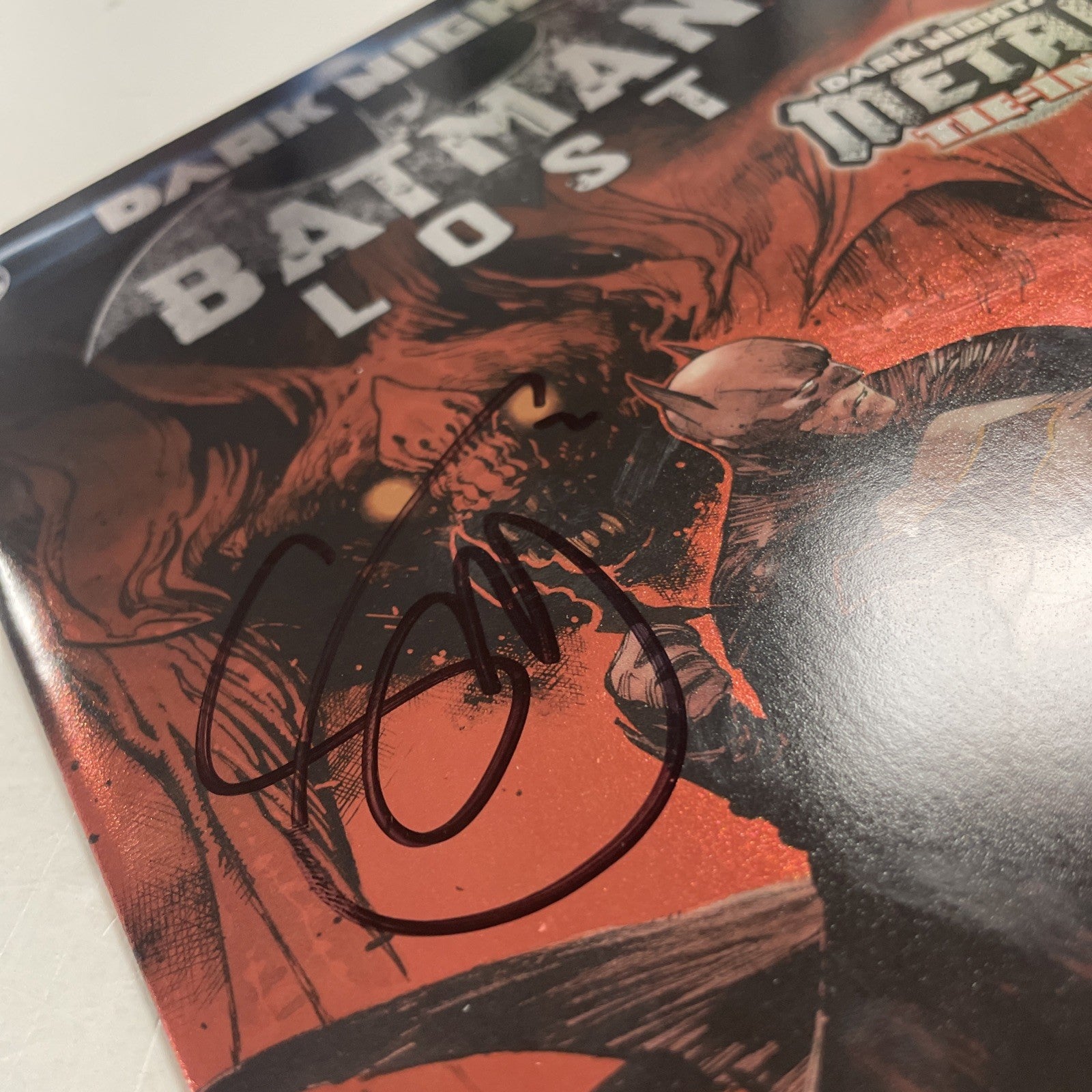 Dark Knights Batman Lost #1 2018 NM Signed Scott Snyder & Jorge Jimenez4