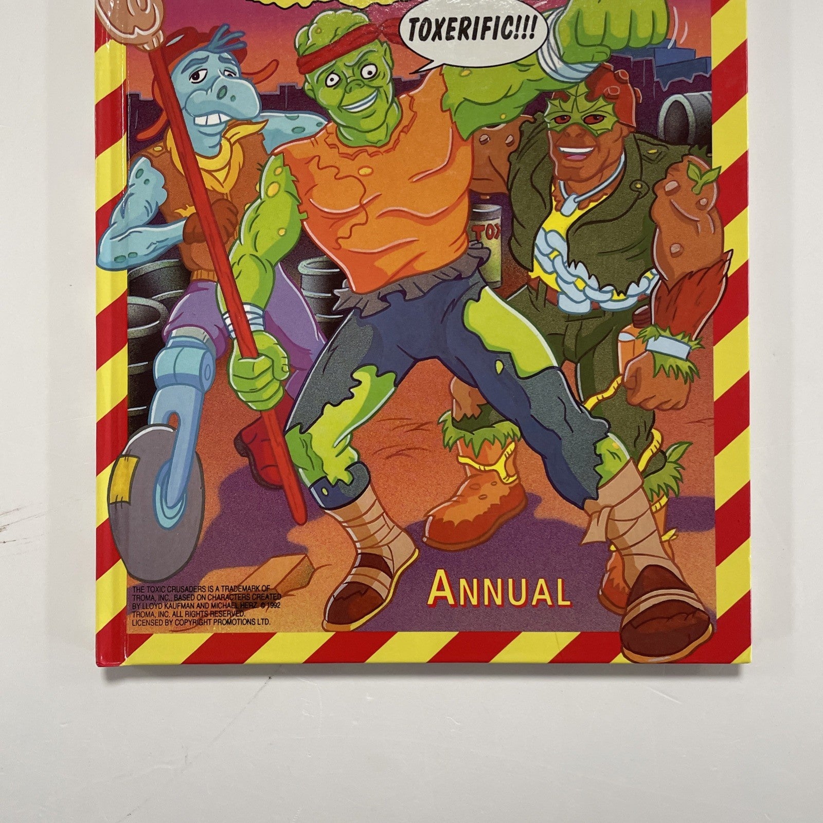 Toxic Crusaders Annual 1992 Hardcover Marvel Grandreams2