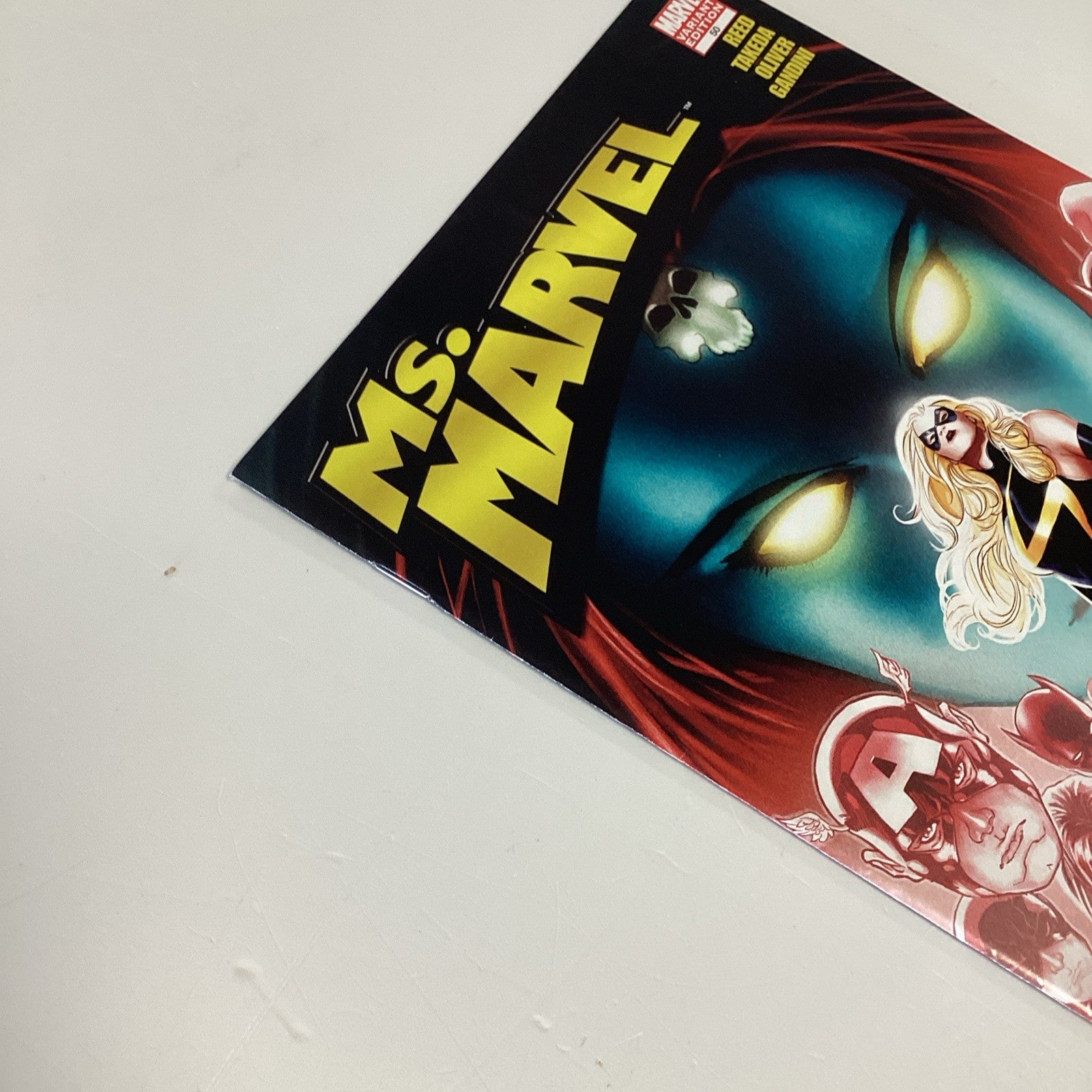 Ms. Marvel #50 2010 FN Renaud Variant Final Issue5