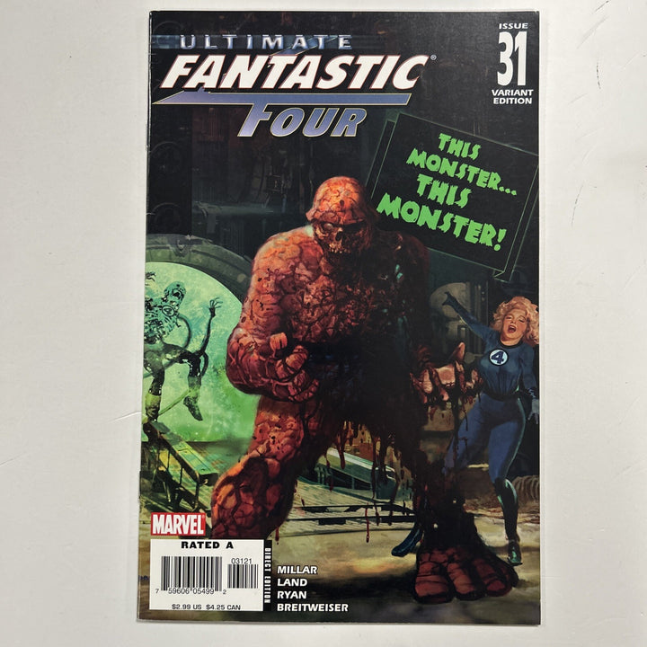 Ultimate Fantastic Four #31 2006 VF Arthur Suydam Marvel Zombies Variant0