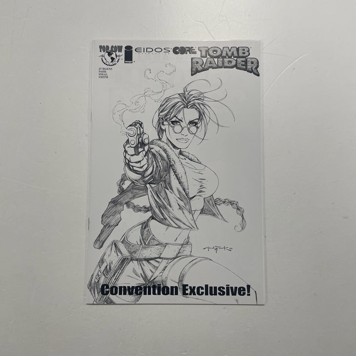 Tomb Raider Preview 1999 NM Convention Exclusive By Andy Park Top Cow0
