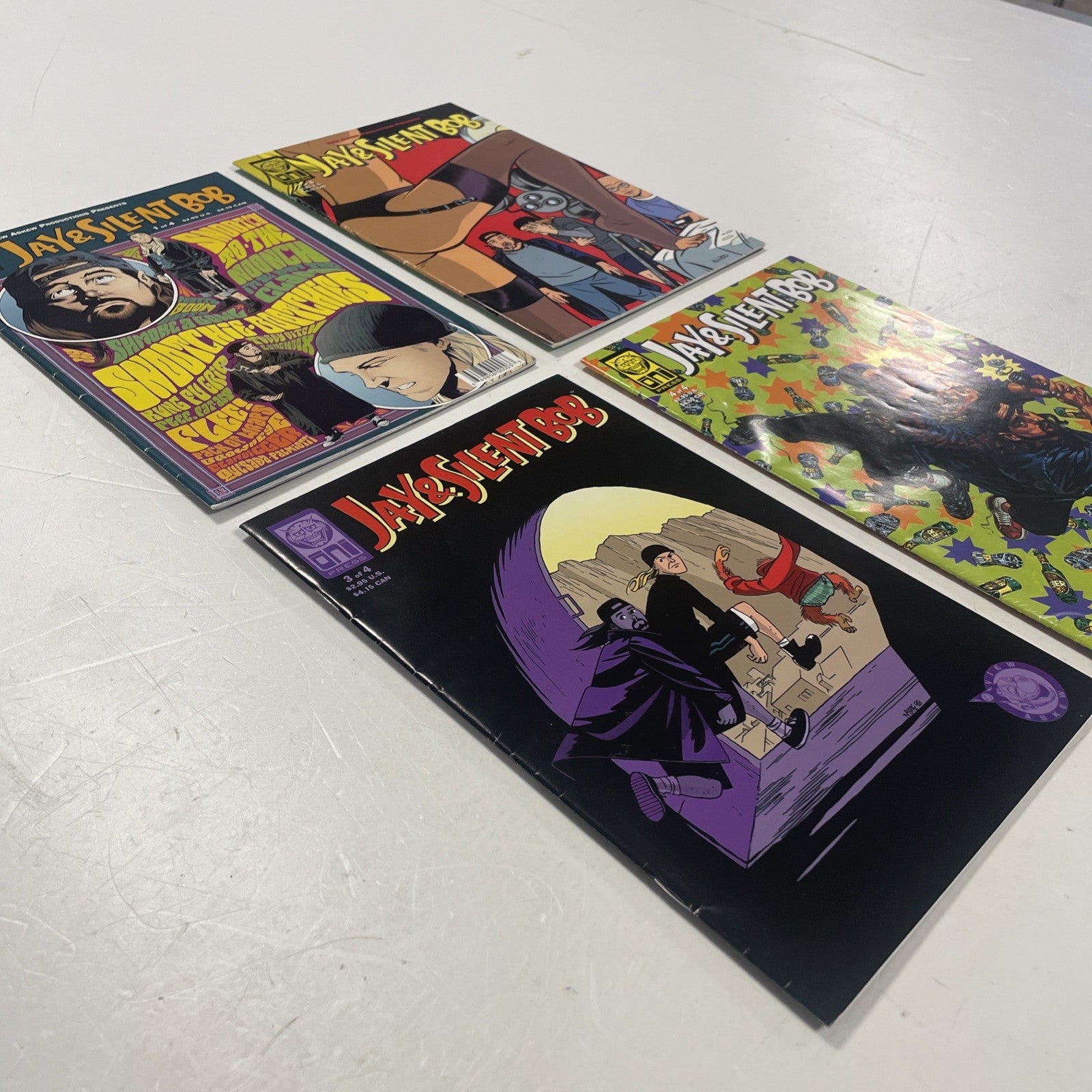 Jay and Silent Bob #1-4 1998 Mid Grades Complete Set5
