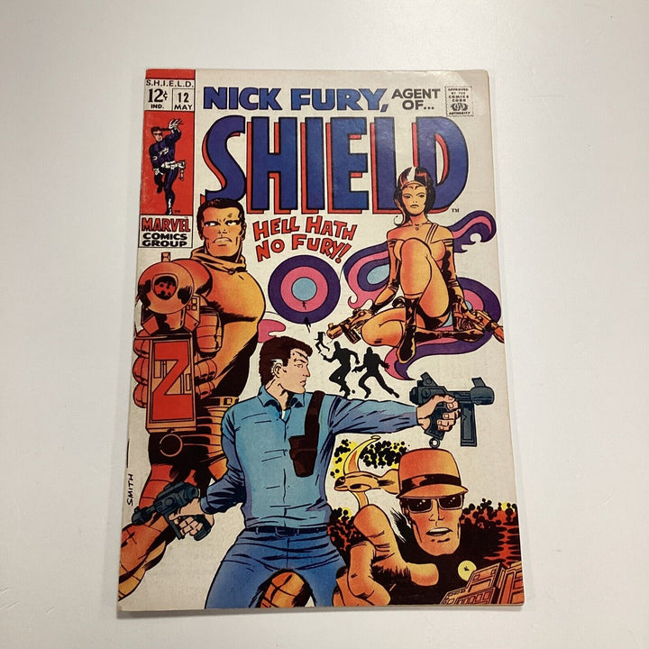 Nick Fury Agent Of Shield #12 1969 FN/VF