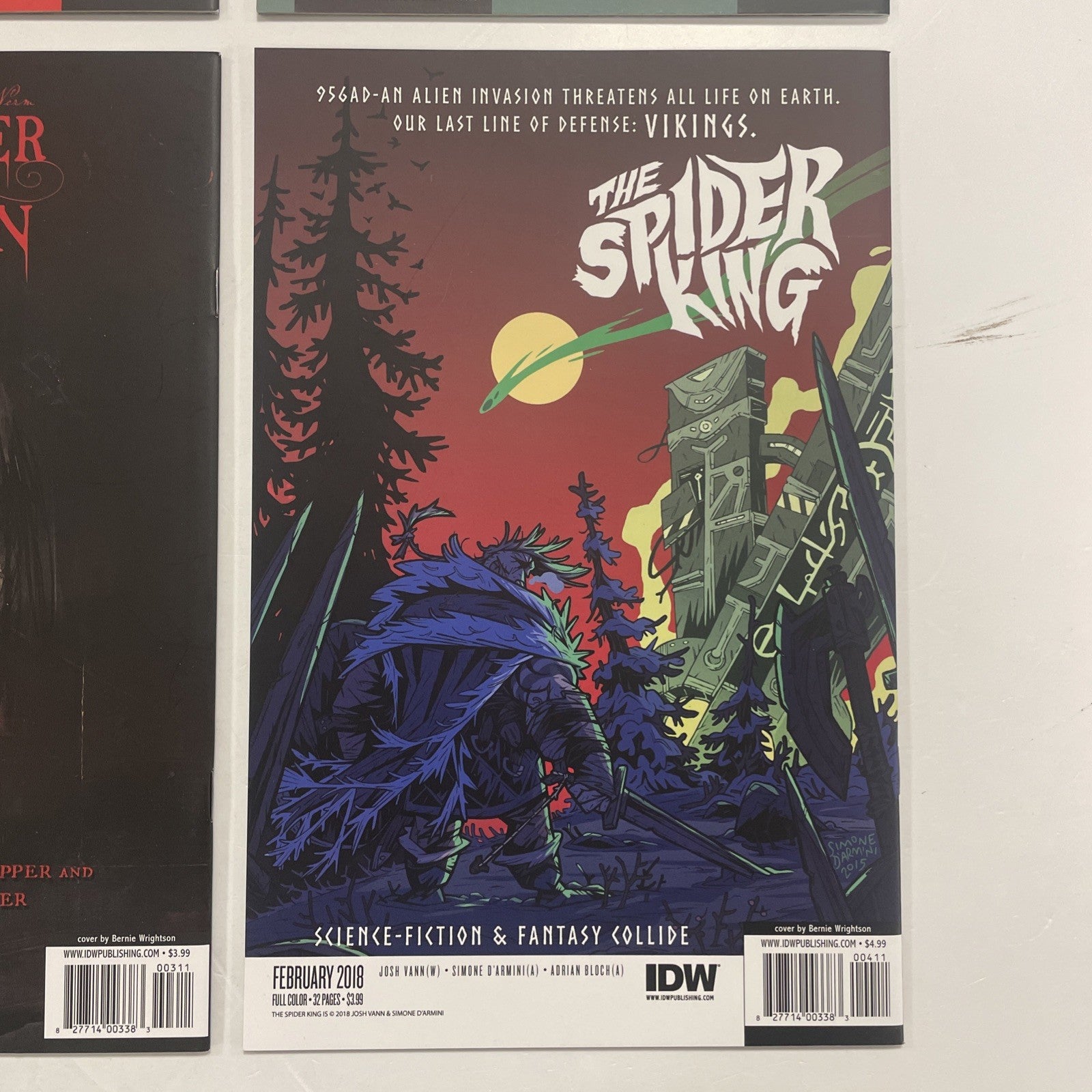 Frankenstein Alive, Alive! #1-4 (of 6) 2012 NM10