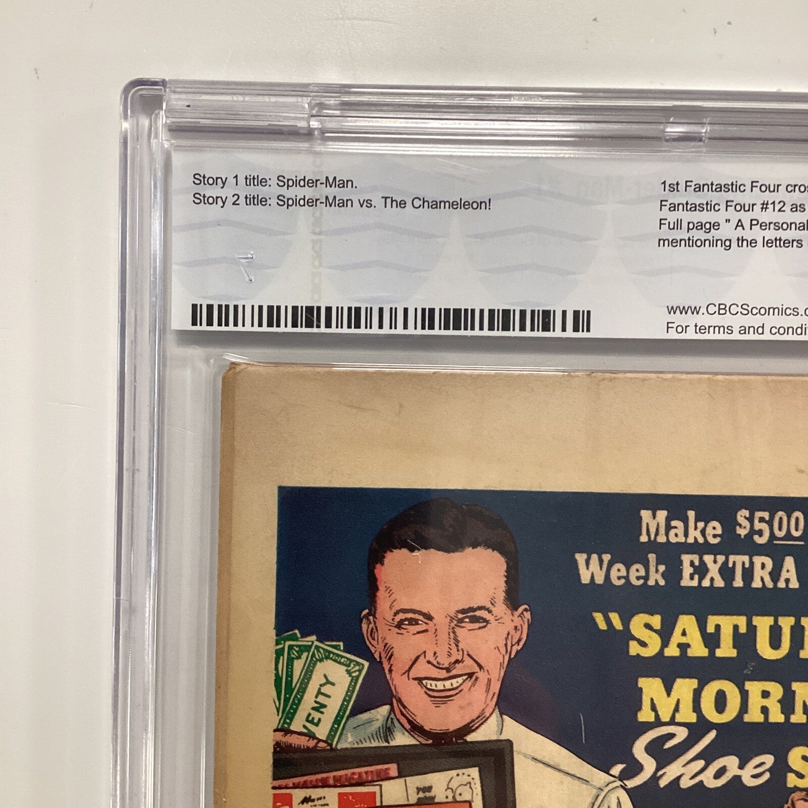 Amazing Spider-Man #1 1963 Off-White/White CBCS 5.5 UK Edition10