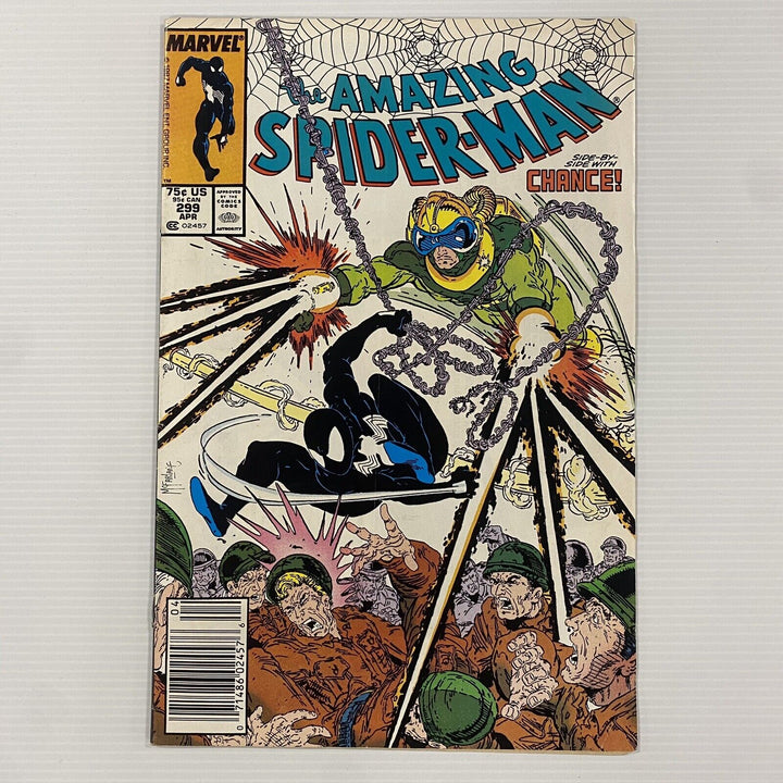 Amazing Spider-man #299 1988 VF 1st Venom Cameo Newsstand (2)