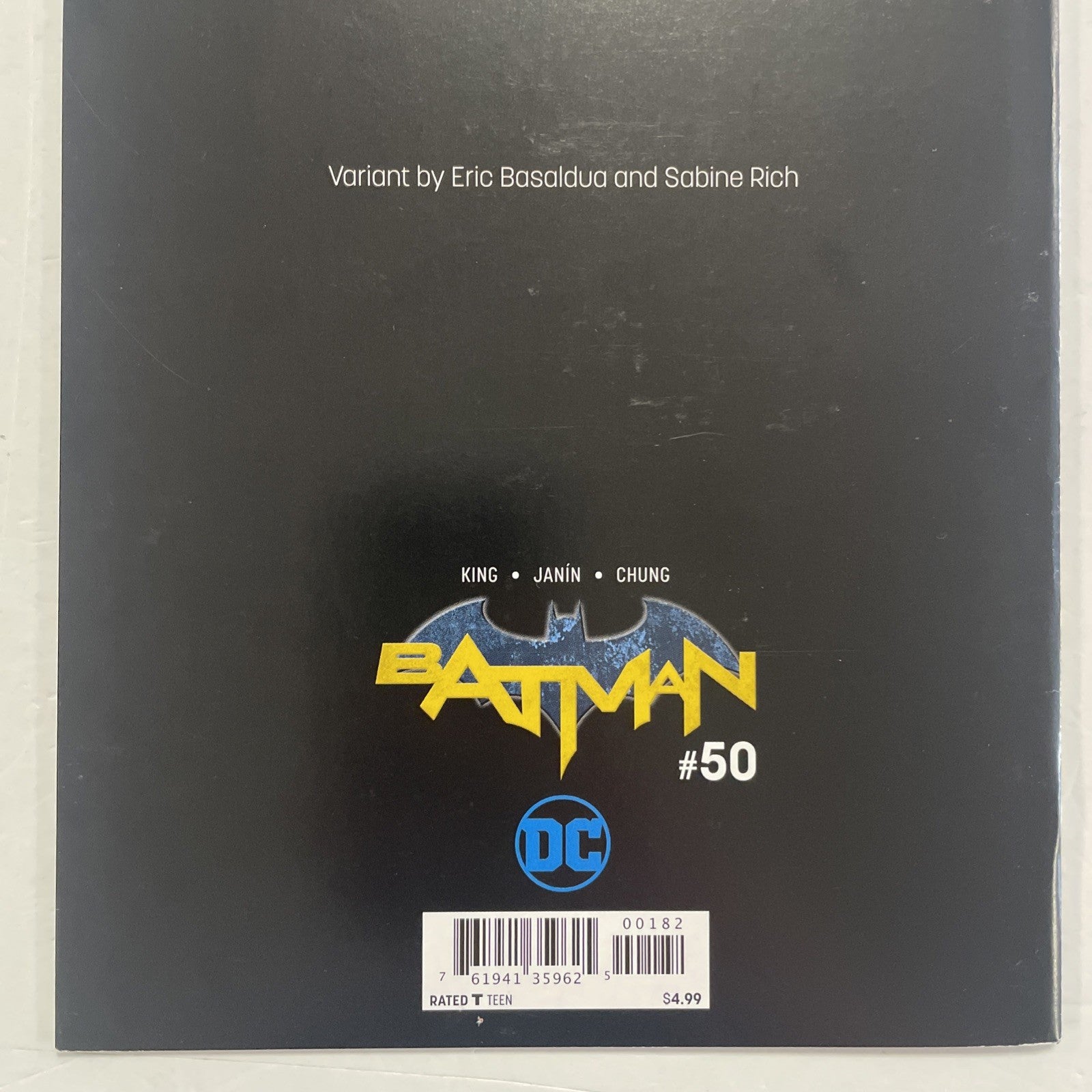 Batman #50 2016 VF Eric Basaldua Virgin Variant6