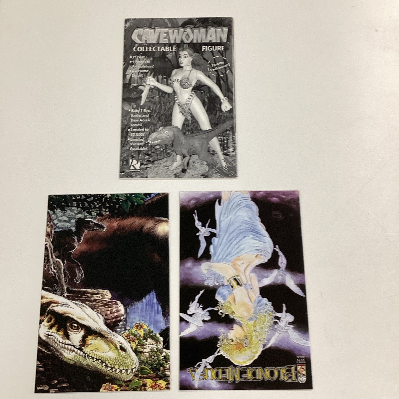 Jungle Tales of Cavewoman #1-3 1998, 2003, 2005 AVg FN/VF Basement Comics5