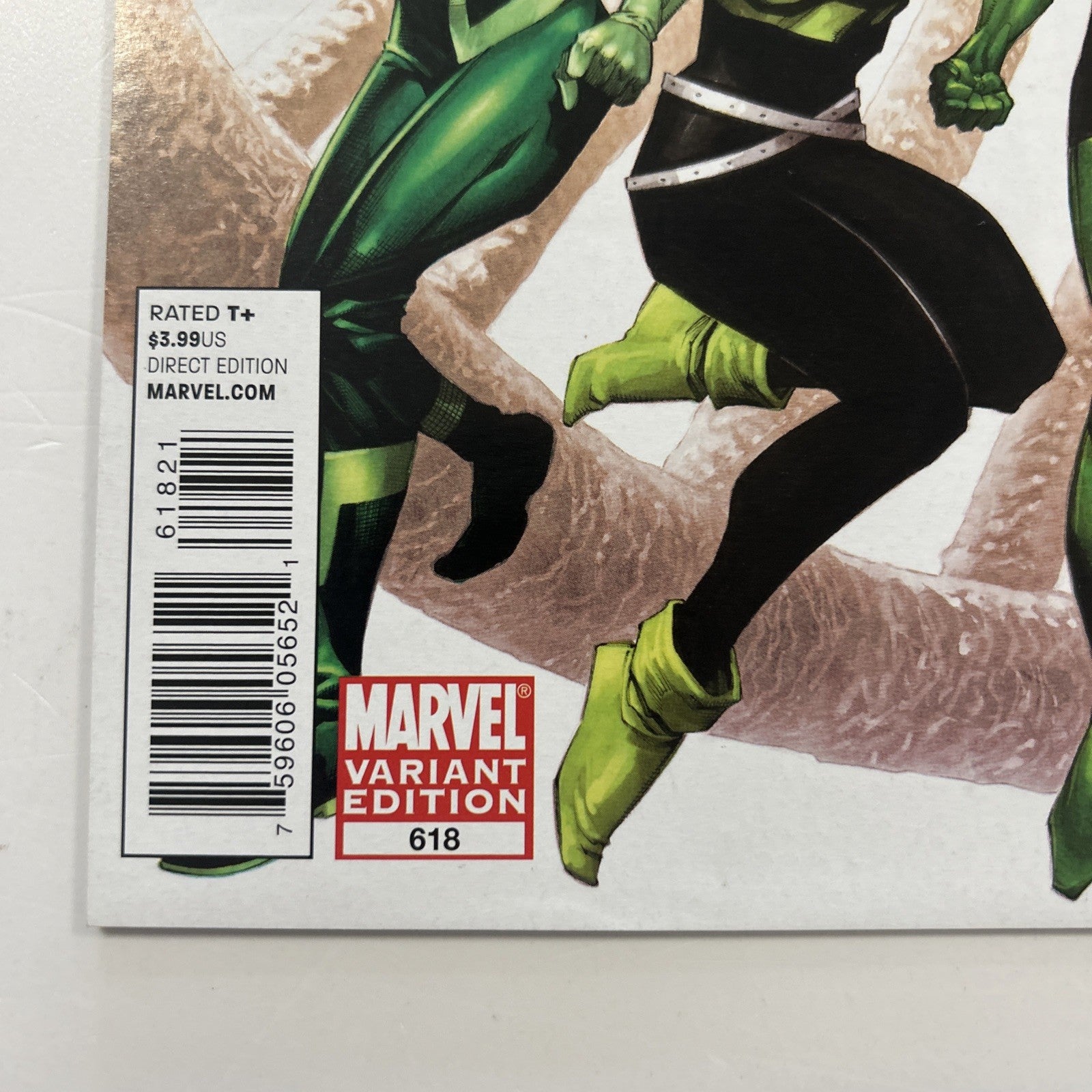 Captain America #618 2011 NM Rogue Variant6