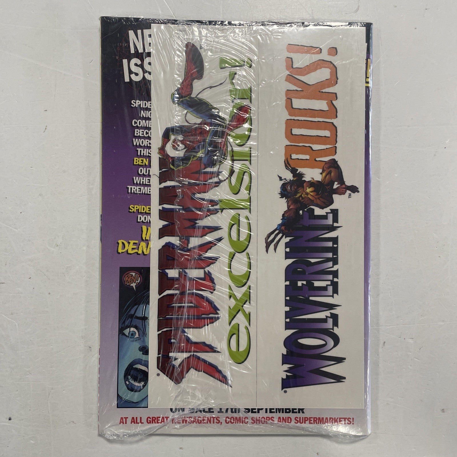 Astonishing Spider-Man #38 1998 VF- UK Marvel Panini Inc. Free Stickers4