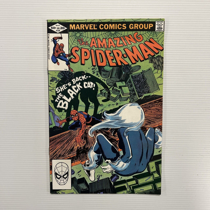 Amazing Spider-man #226 1982 FN/VF Black Cat