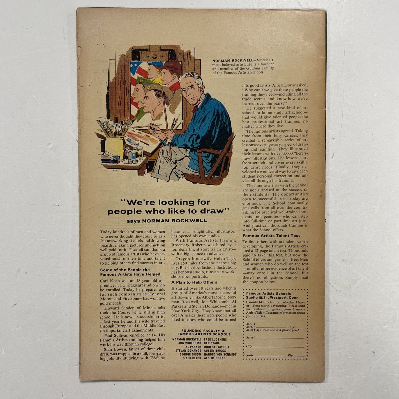Daredevil #35 1967 VG Pence Stamp4