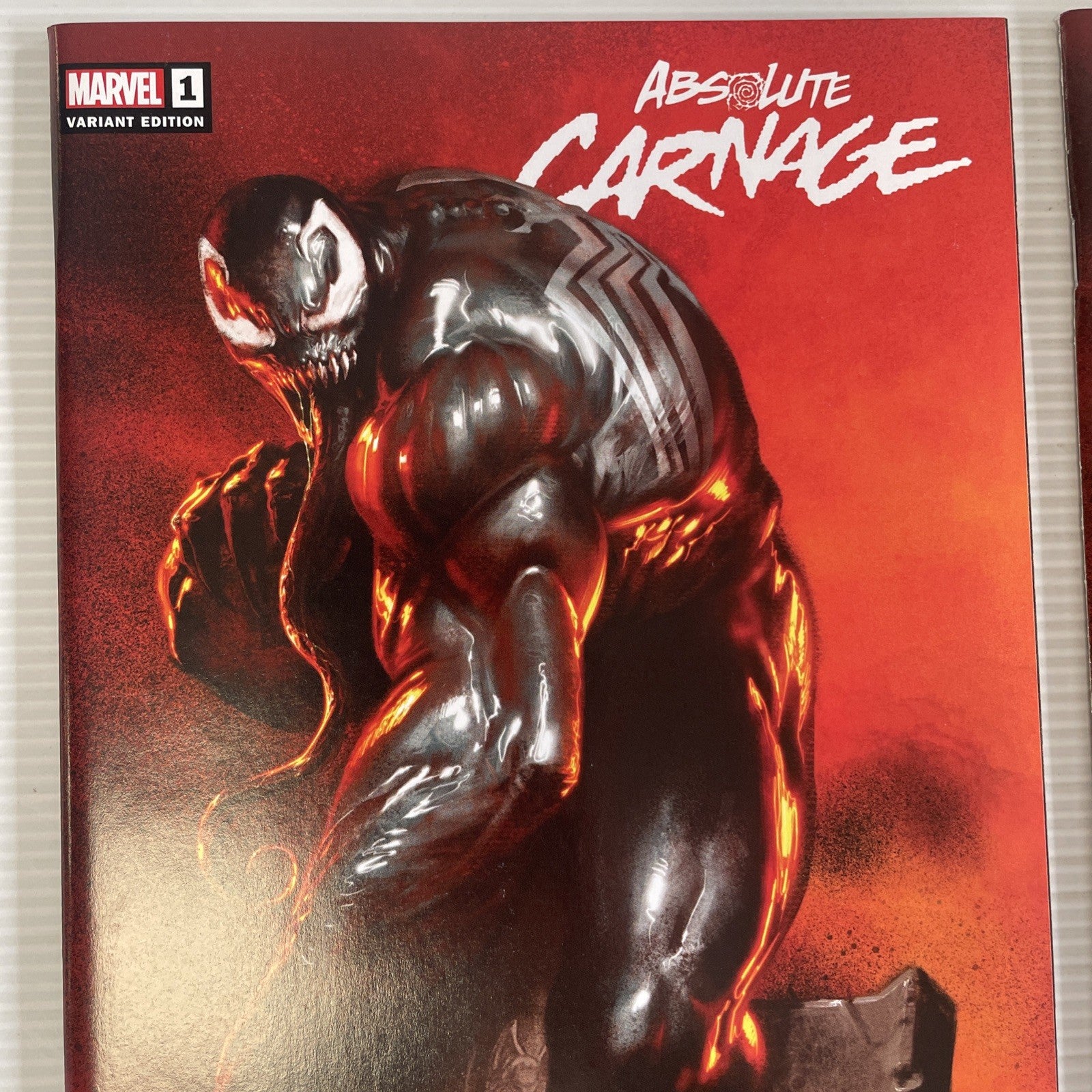 Absolute Carnage #1 2019 NM Gabriele Dell’Otto Venom Trade & Virgin Variant2