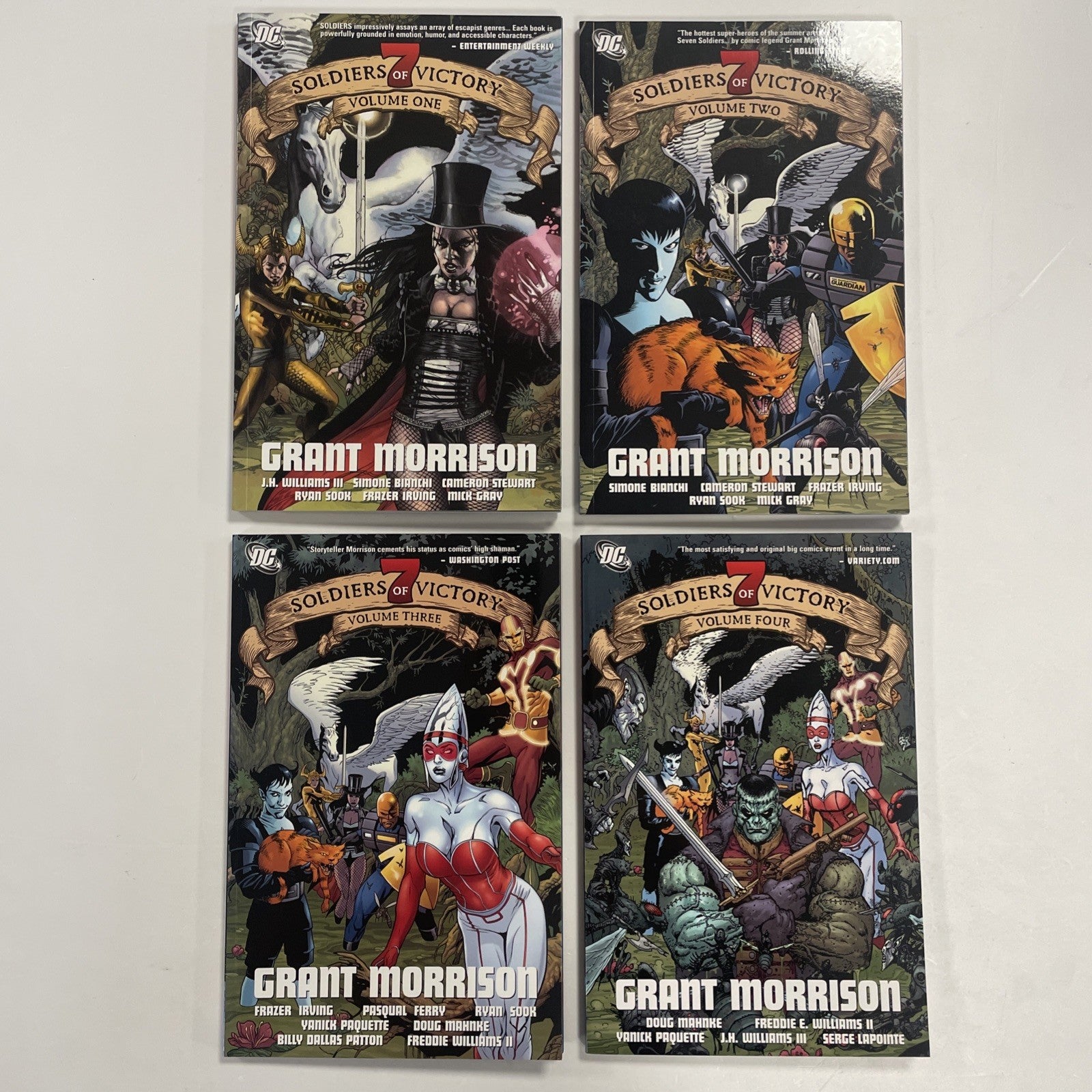 Seven Soldiers of Victory Vol. 1-4 2006 Complete Set0