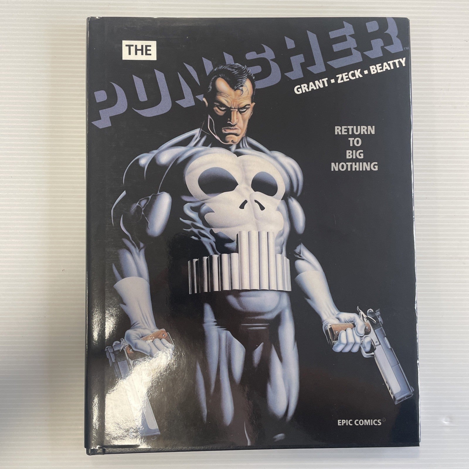 Punisher Return To Big Nothing Epic Comics 1989 HC Graphic Novel0