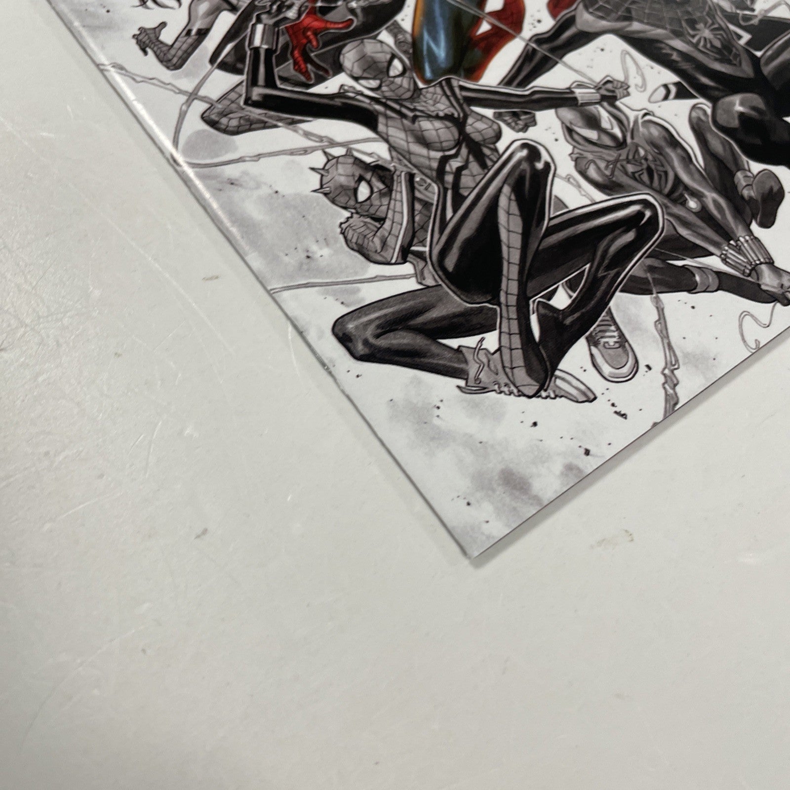 Spider-geddon #1 2018 NM Molina NYCC PX Previews Variant3