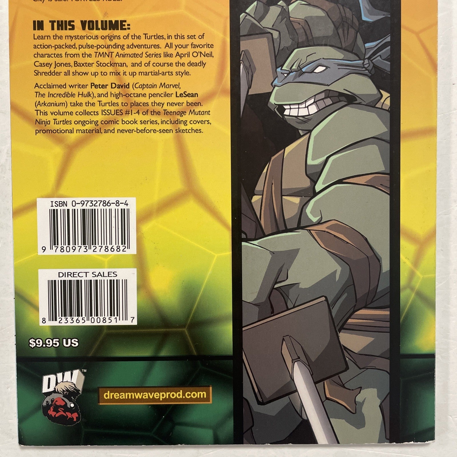 Teenage Mutant Ninja Turtles Volume 1 2003 Dreamwave DW TPB6