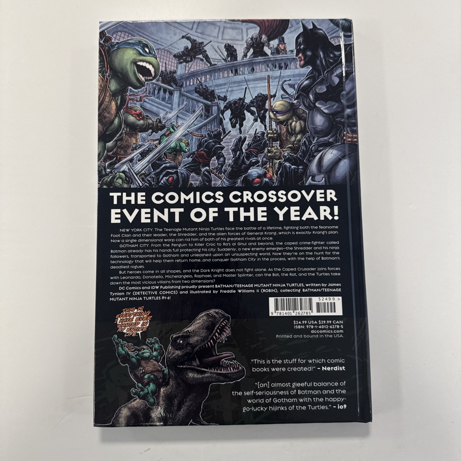 Batman Teenage Mutant Ninja Turtles 2016 TMNT Hardcover HC4