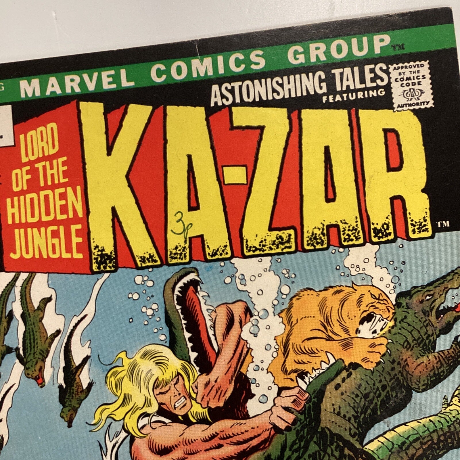 Astonishing Tales #12 1972 VG 1st Appearance and Origin of Man-thing in standard3