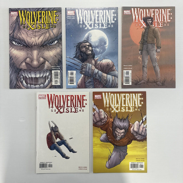 Wolverine Xisle Set #1-5 2003 Complete Mini Series