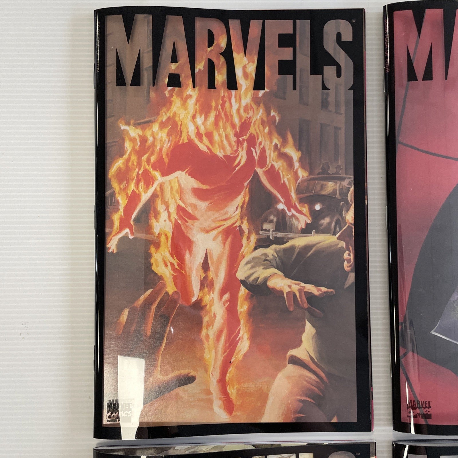 Marvels #1-4 1994 VF Acetate Covers1