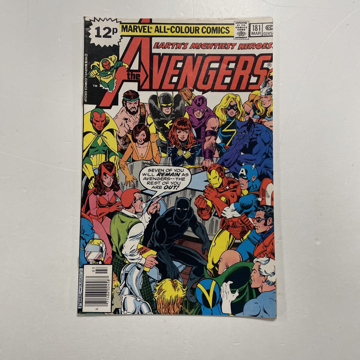 Avengers #181 1978 FN Scott Lang Ant Man Pence Copy0