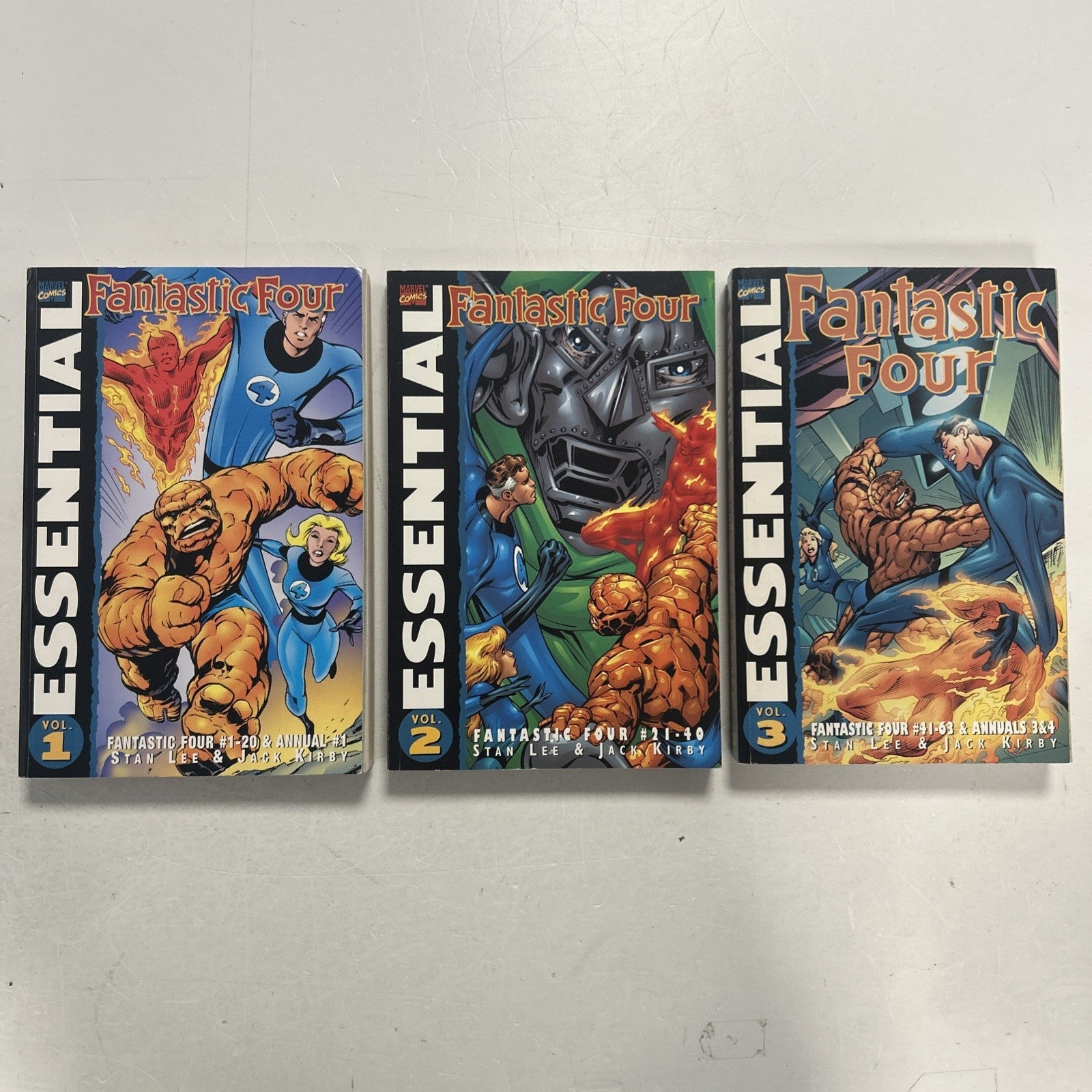 The Essential Fantastic Four, Complete Set Vol 1-9, 2001 TPB0