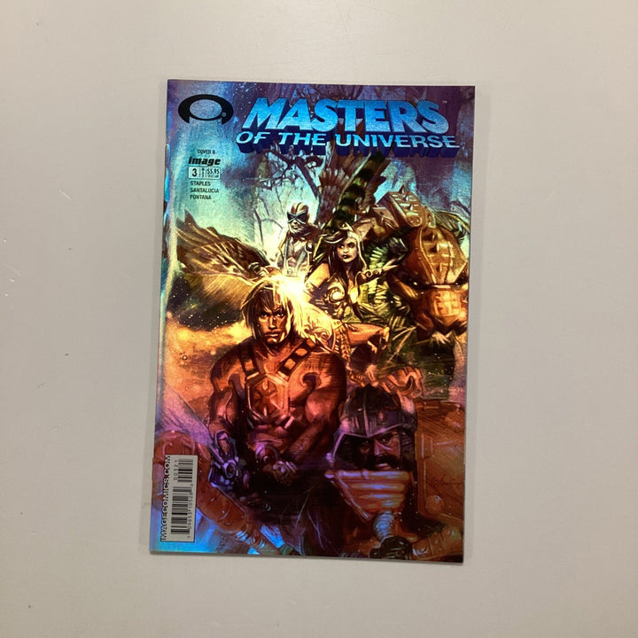 Masters Of The Universe #3 2003 NM Holo-foil Variant Cover B0