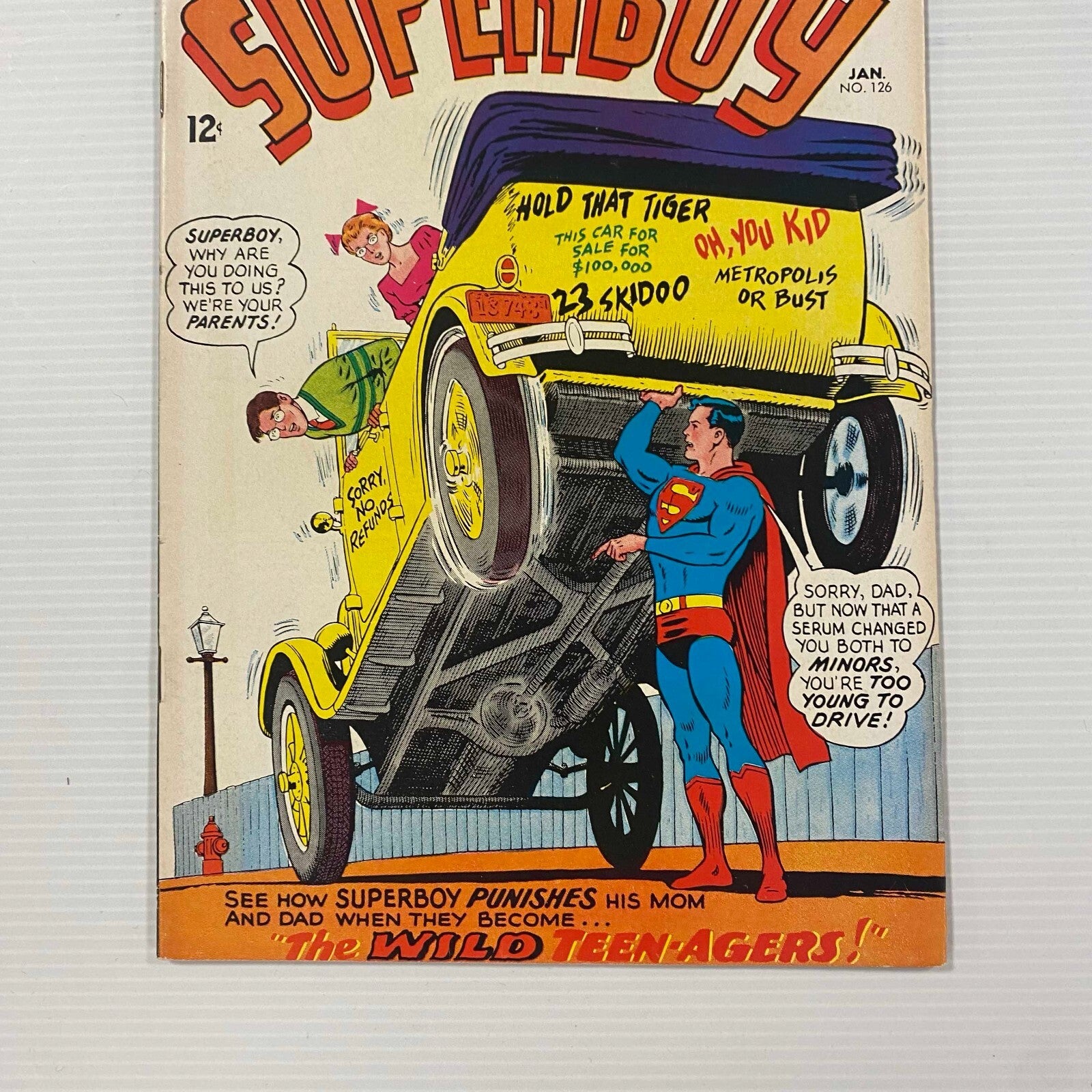 Superboy #126 1965 VF- Cent Copy2