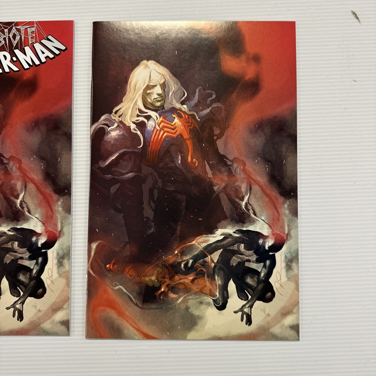 Symbiote Spider-Man: King in Black #1 Gerald Parel Variant Raw Comic2