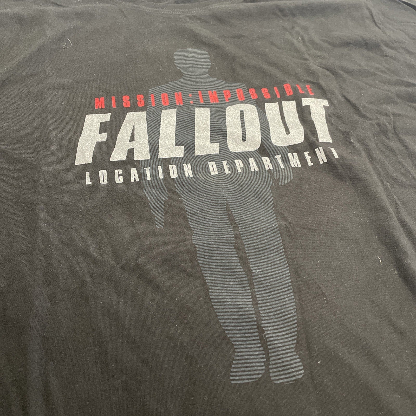 Mission: Impossible Fallout 5 Fallout Location Department Production T-Shirt2