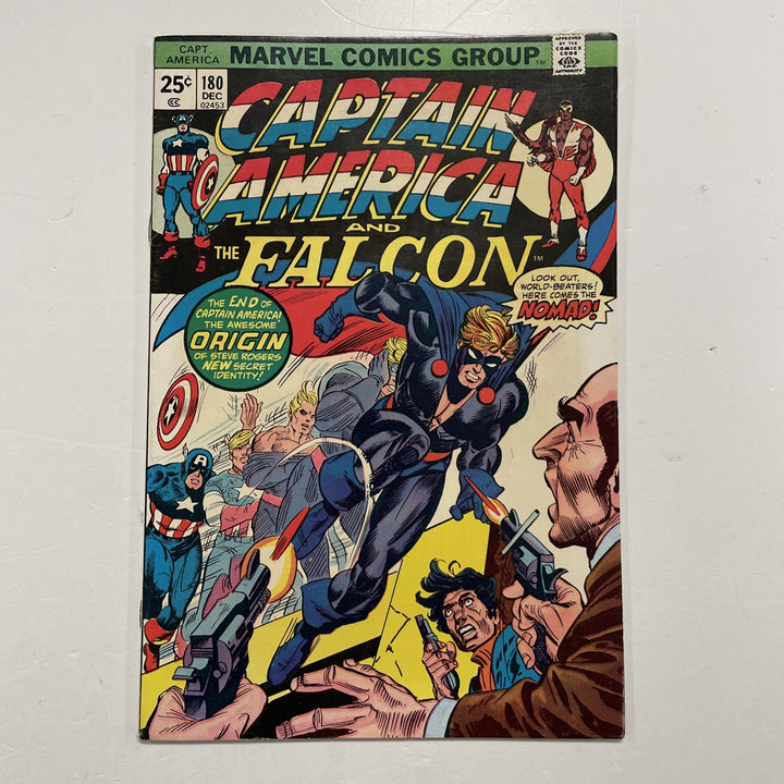 Captain America #180 1974 FN 1st App Steve Rogers As Nomad0