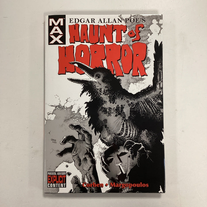 Edgar Allan Poe's Haunt Of Horror 2006 Hardcover HC Marvel Max 1st Print0