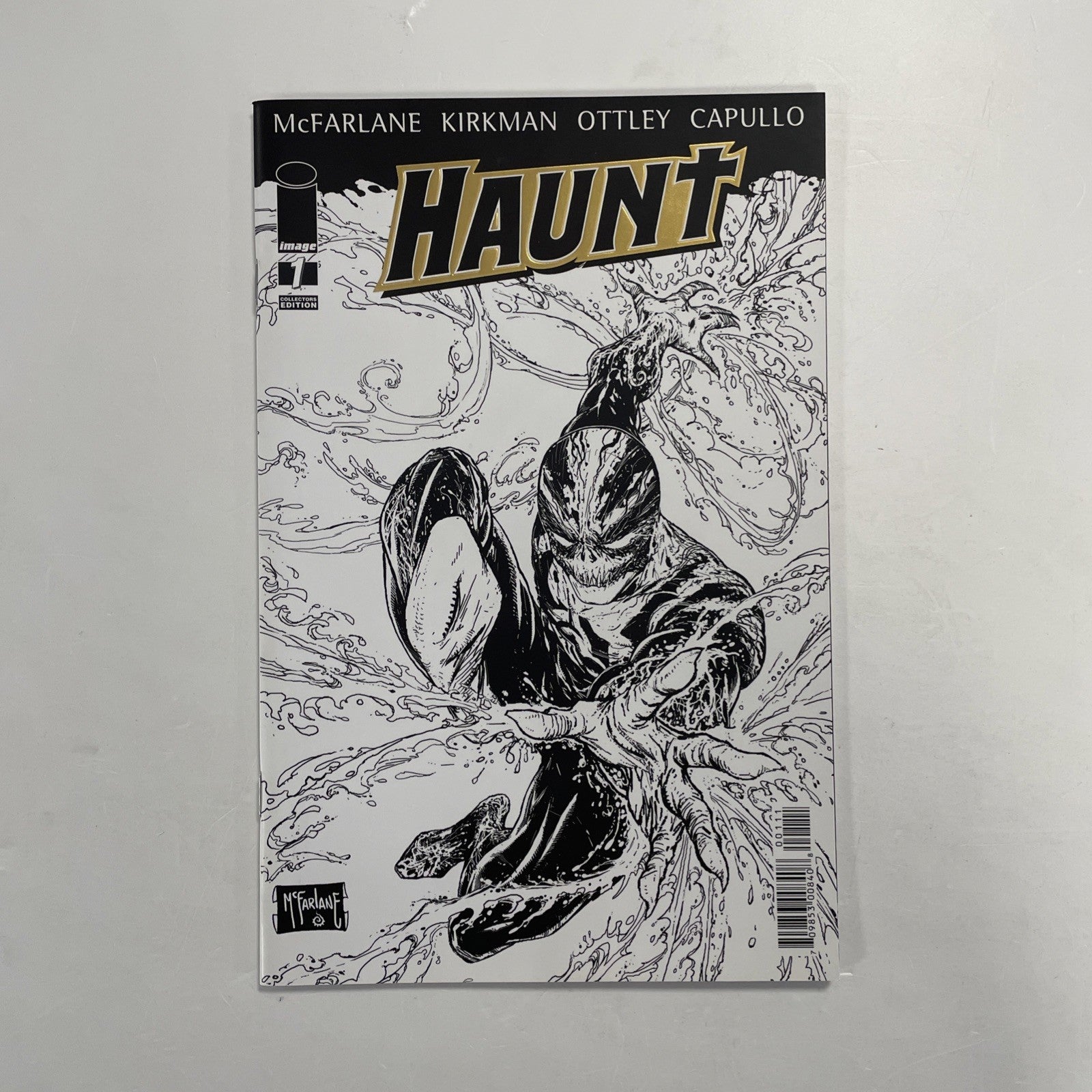 Haunt #1 2009 Collectors Edition Print Kirkman Mcfarlane0