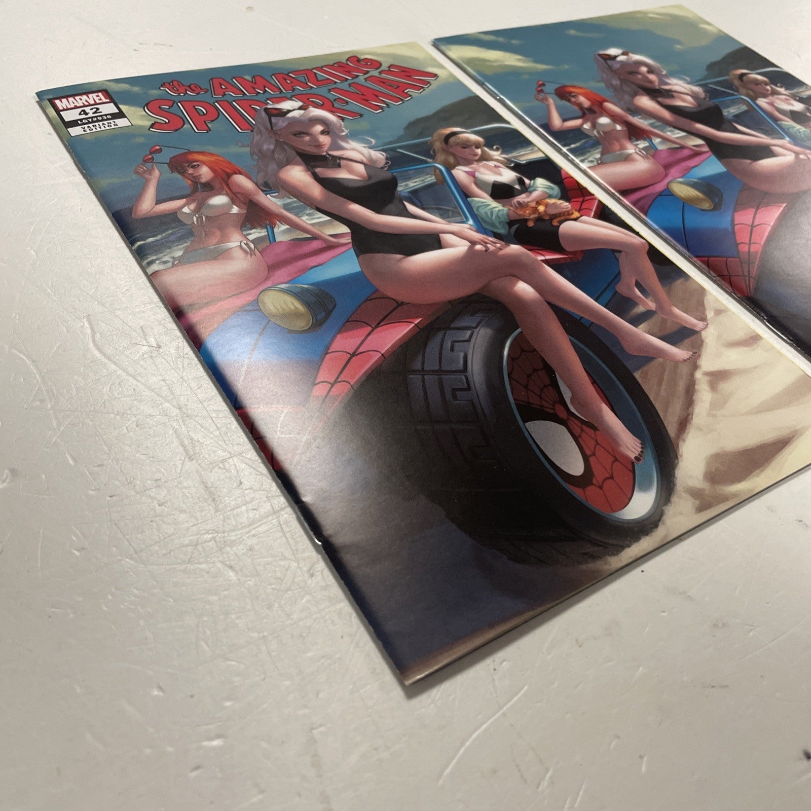 Amazing Spider-Man #42 2024 Ejikure Trade Dress & Virgin Variant4
