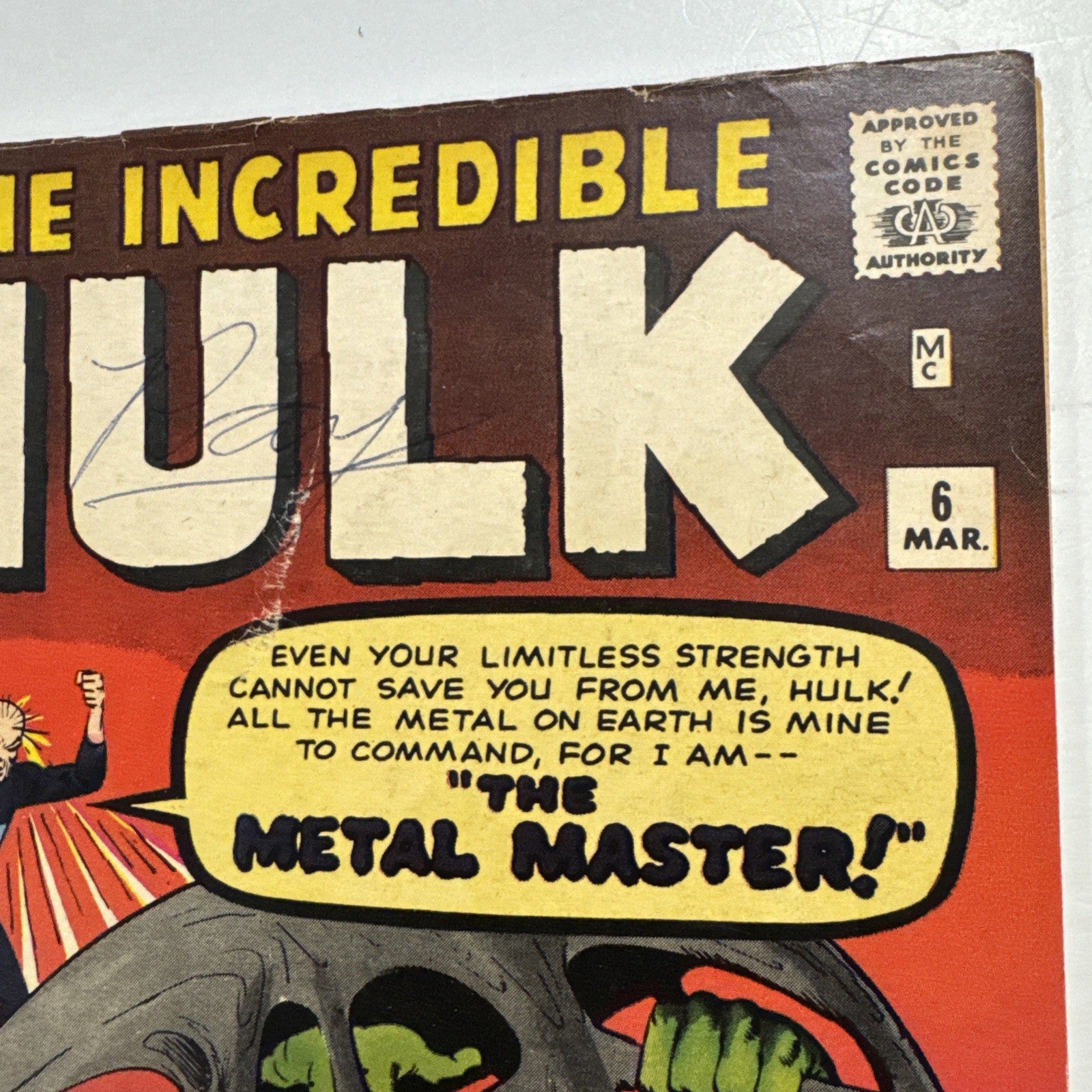 The Incredible Hulk #6 1963 VG- 1st Appearance of Metal Master and Teen Brigade*2