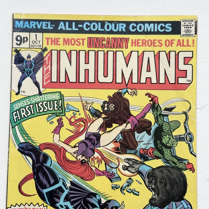 The Inhumans #1 1975 VF/NM Pence Copy