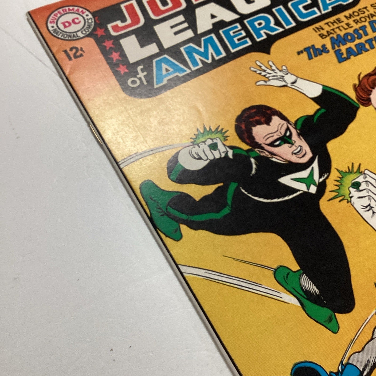 Justice League Of America #30 1964 VG **Piece missing centre top of front cover5