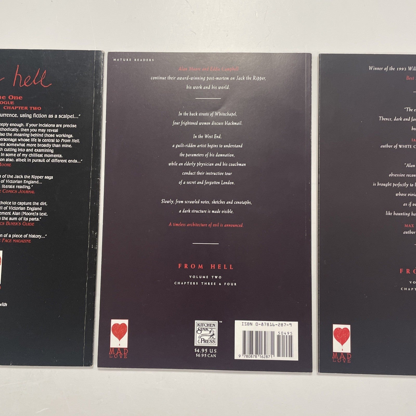 From Hell Vol 1-3 1991  Alan Moore Jack The Ripper6