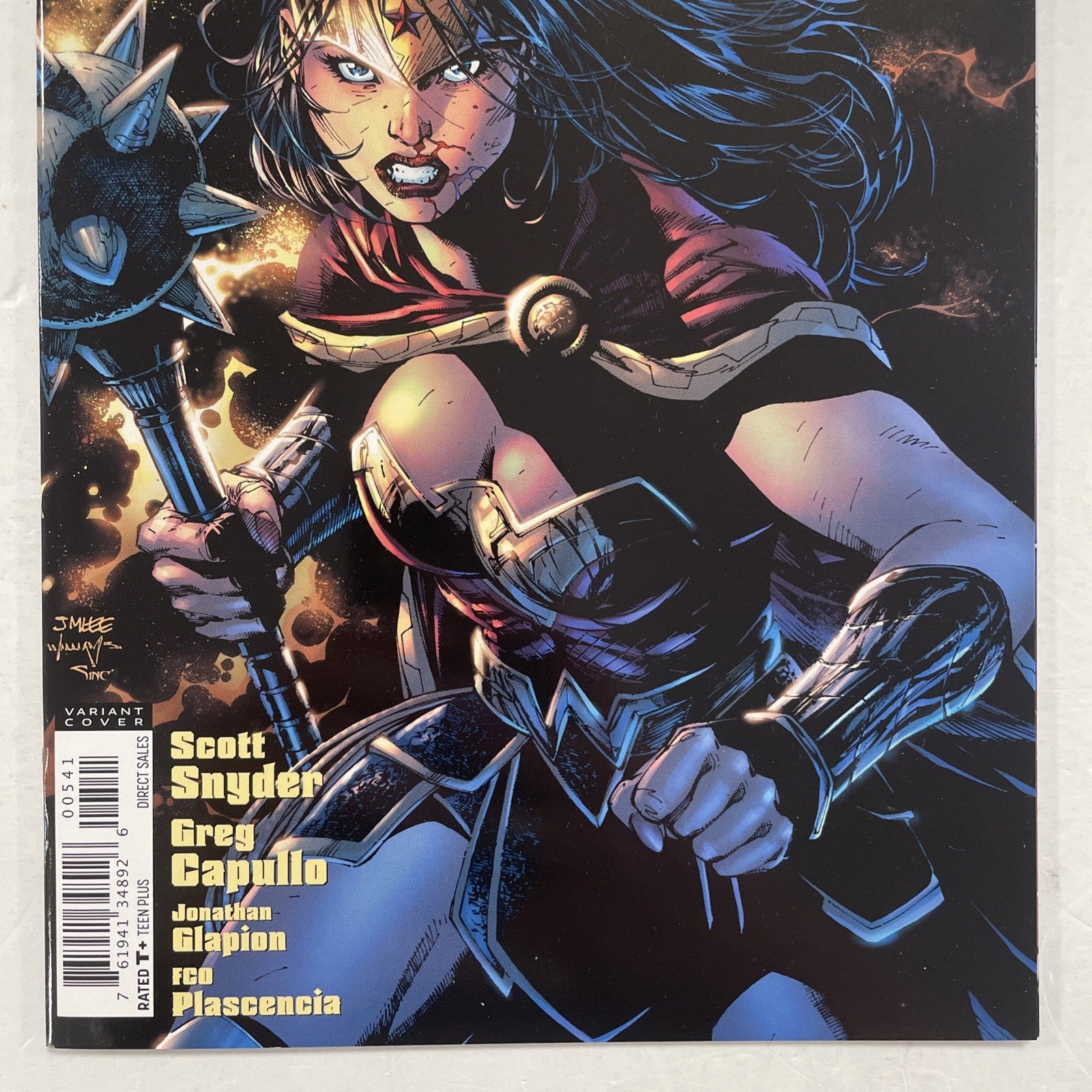 Dark Knights Death Metal #5 2018 NM Signed Scott Snyder *signed at Thoughtbubble2