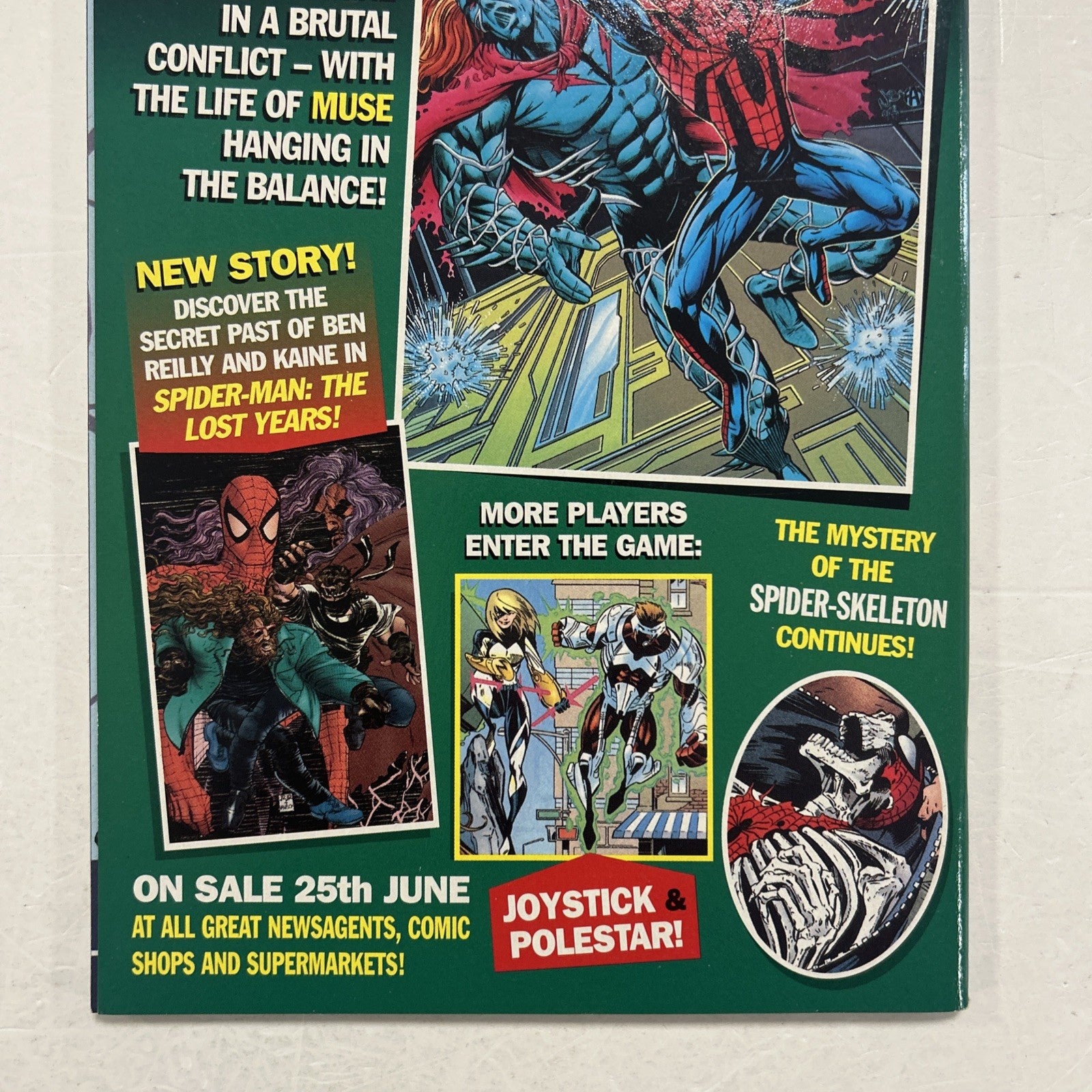 Astonishing Spider-Man #35 1998 VF- UK Marvel Panini Inc. Free Postcards8