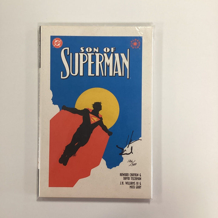 Son of Superman Elseworlds Hard Cover Novel Signed Howard Chaykin DF CoA 126/500