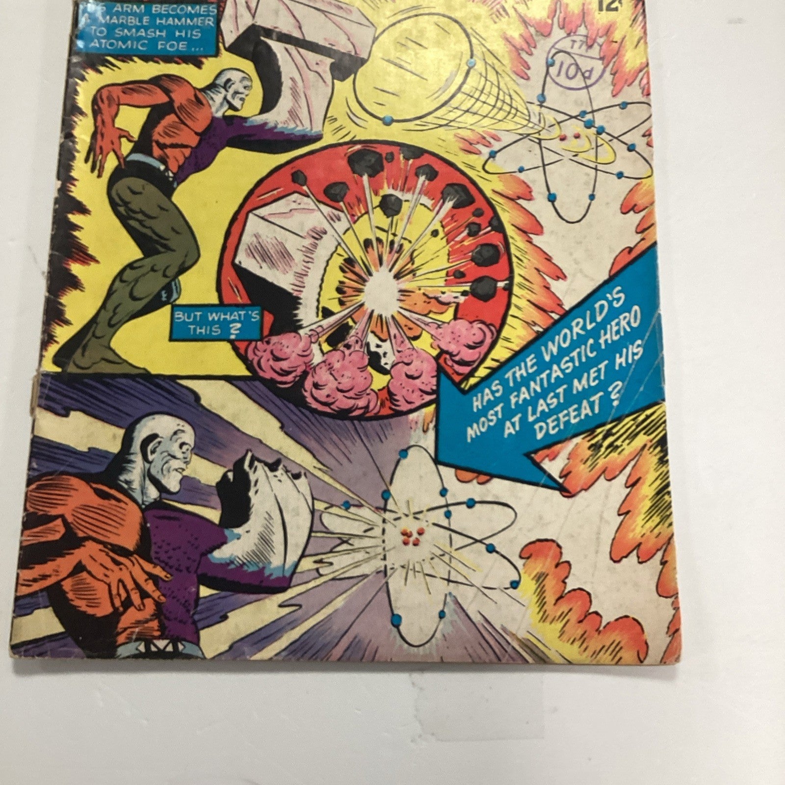 Metamorpho The Element Man #1 1965 GD Pence Stamp **Cover and 1st page detached2