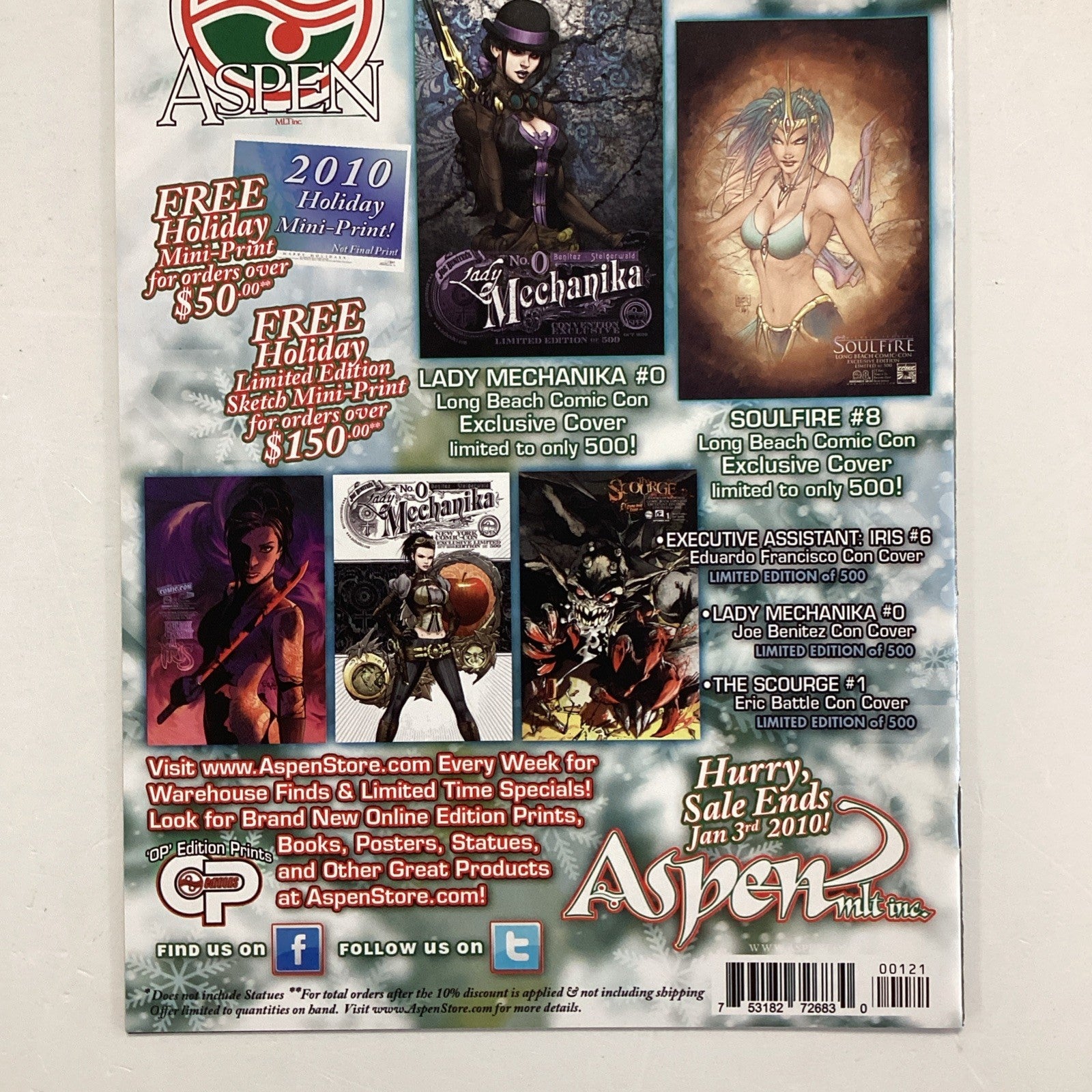 Lady Mechanika #1 2011 NM J. Scott Campbell Variant Cover5