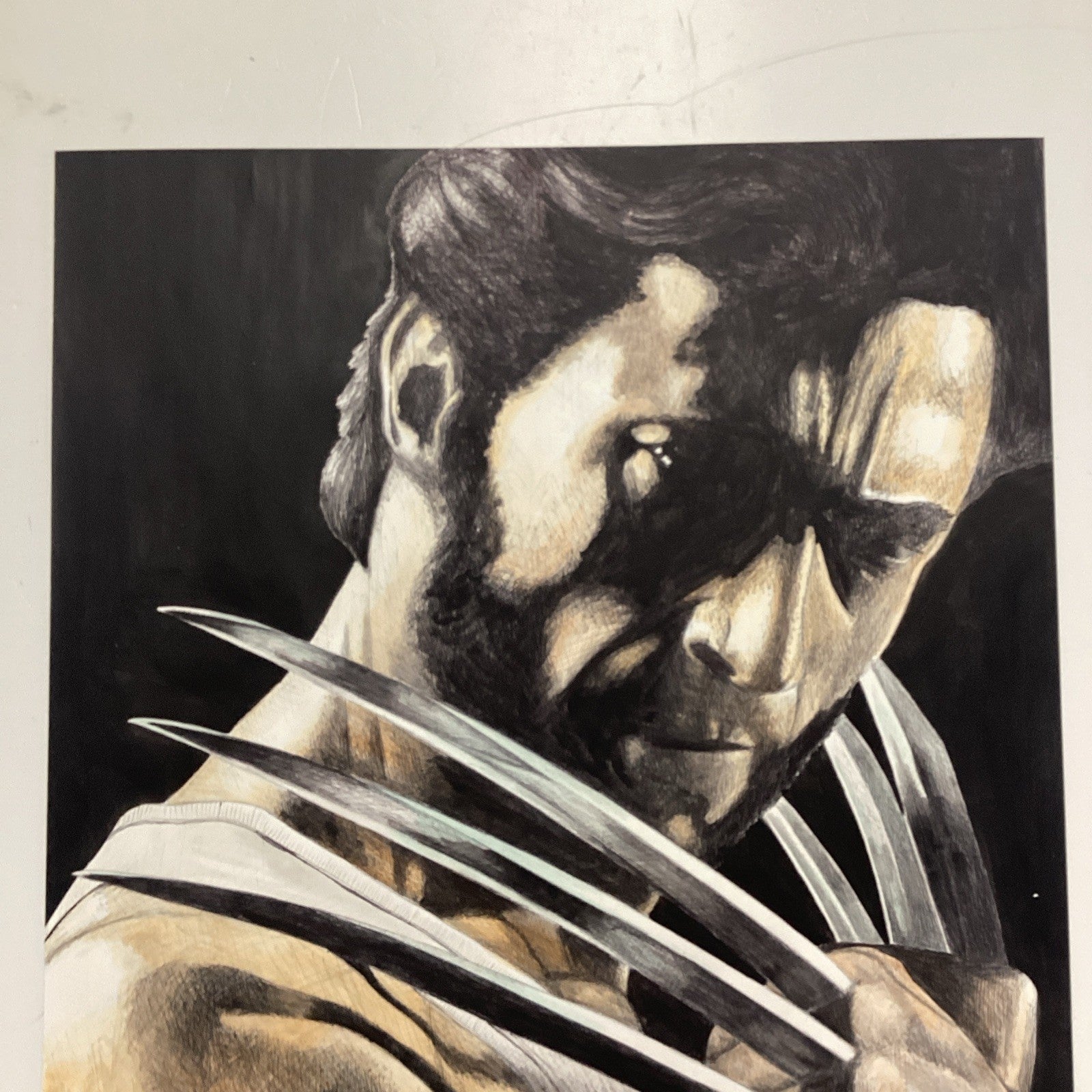 Wolverine Original Art by Becky Knapp with COA (80x59cm)2