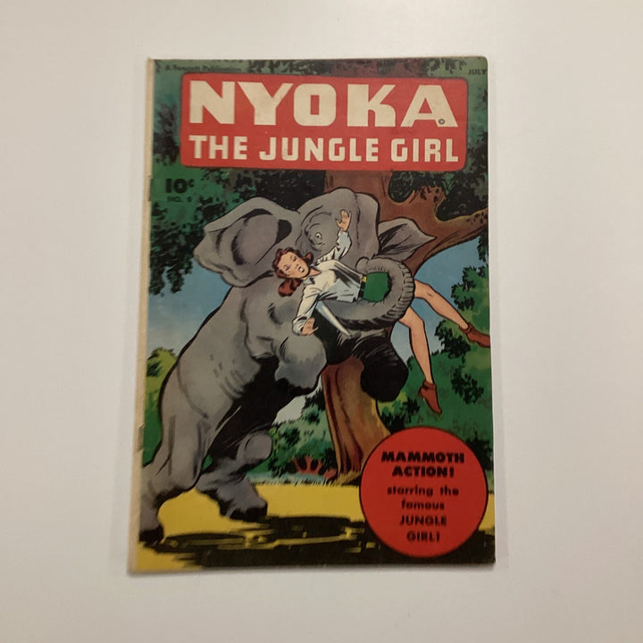 Nyoka The Jungle Girl #9 1947 VG 1947 Fawcett Golden Age0