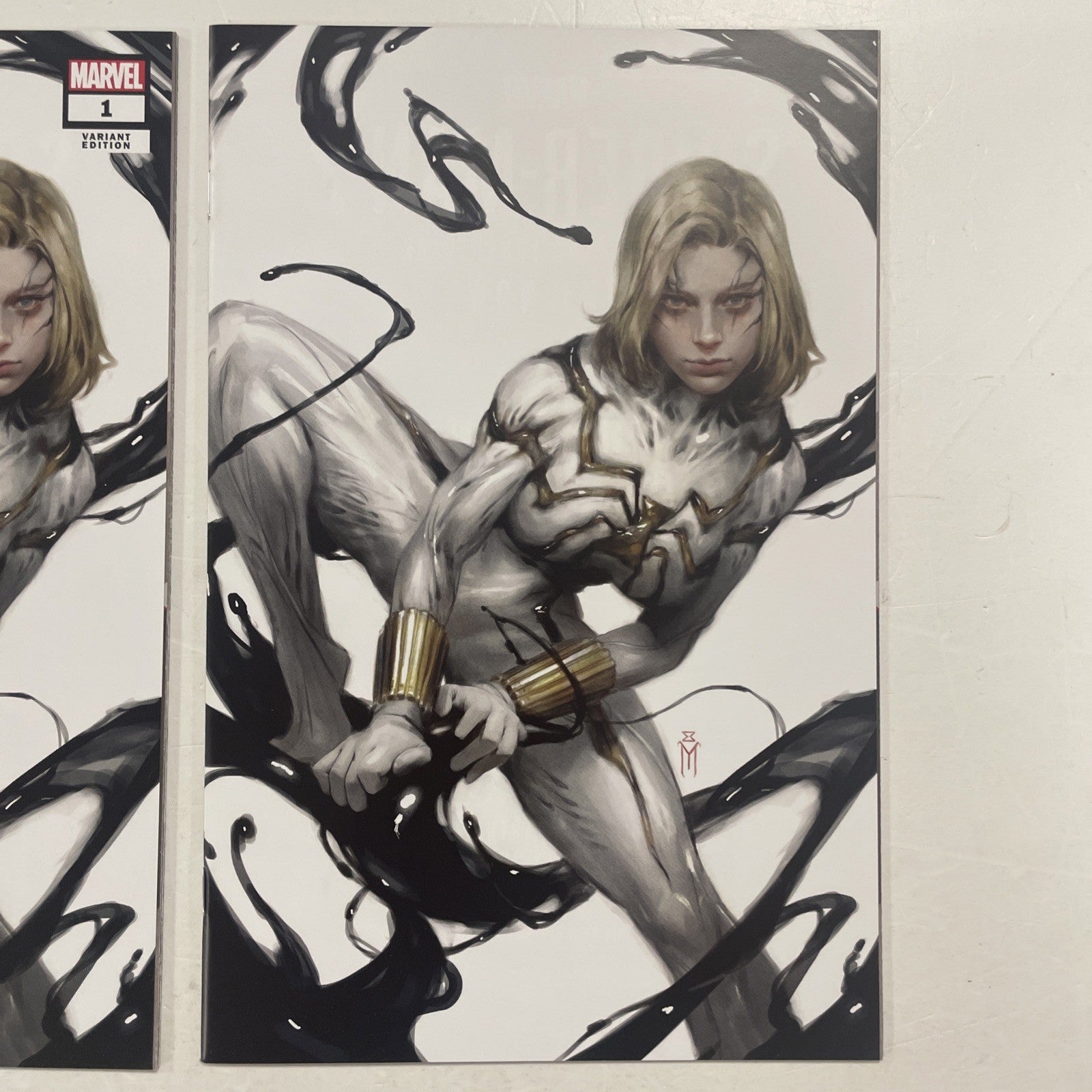 White Widow #1 2024 X2 NM Miguel Mercado Trade Dress & Virgin Variant5