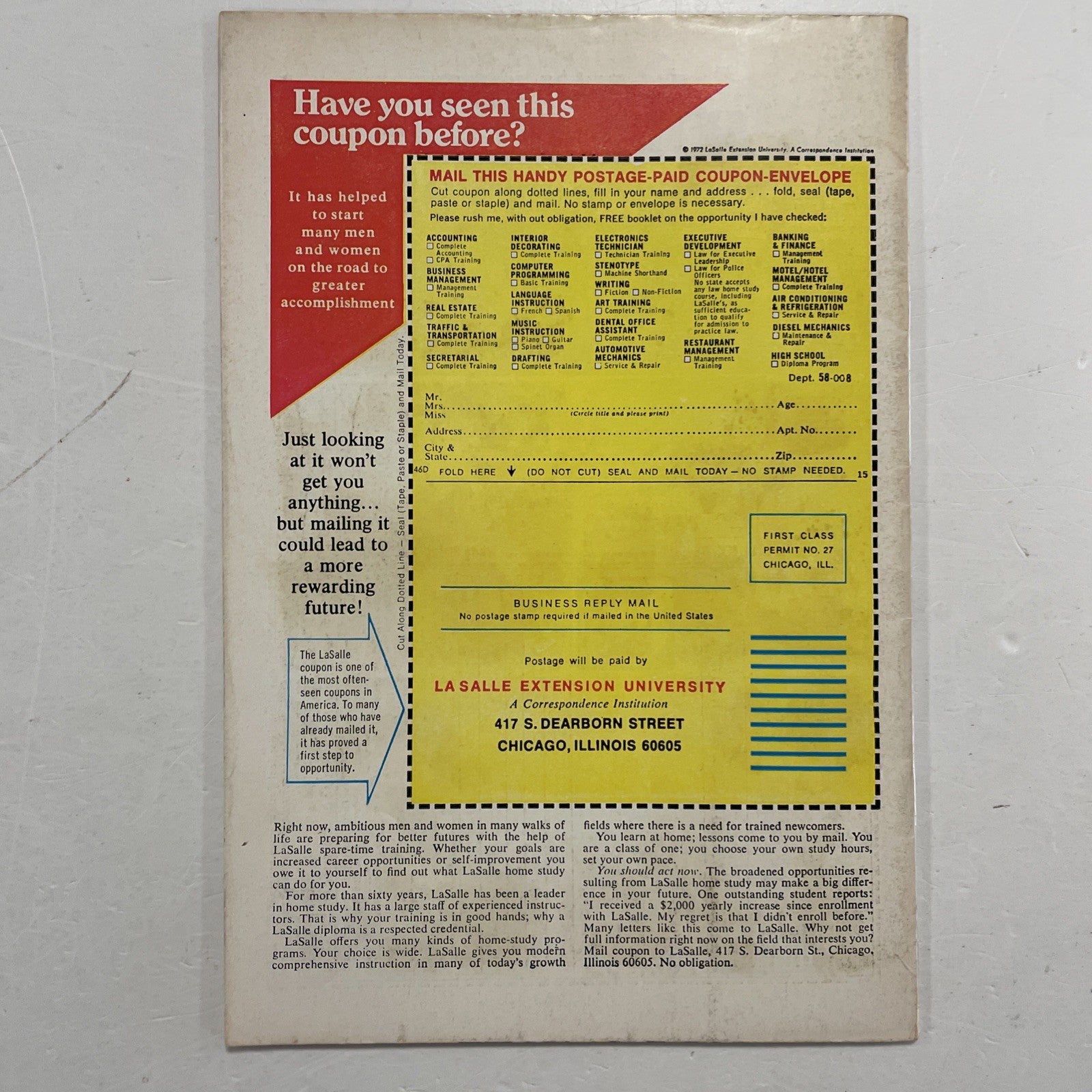 War is Hell #10 1974 FN+ Mark Jewelers Insert4