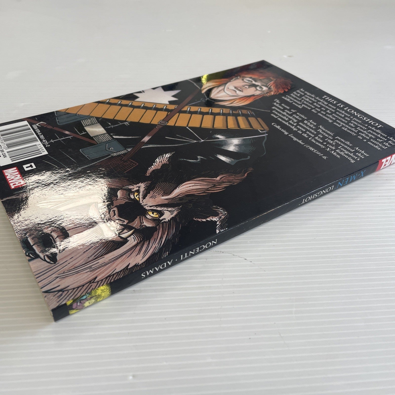 X-Men Longshot Marvel Comics 2013 by Nocenti & Adams Softcover Graphic Novel7