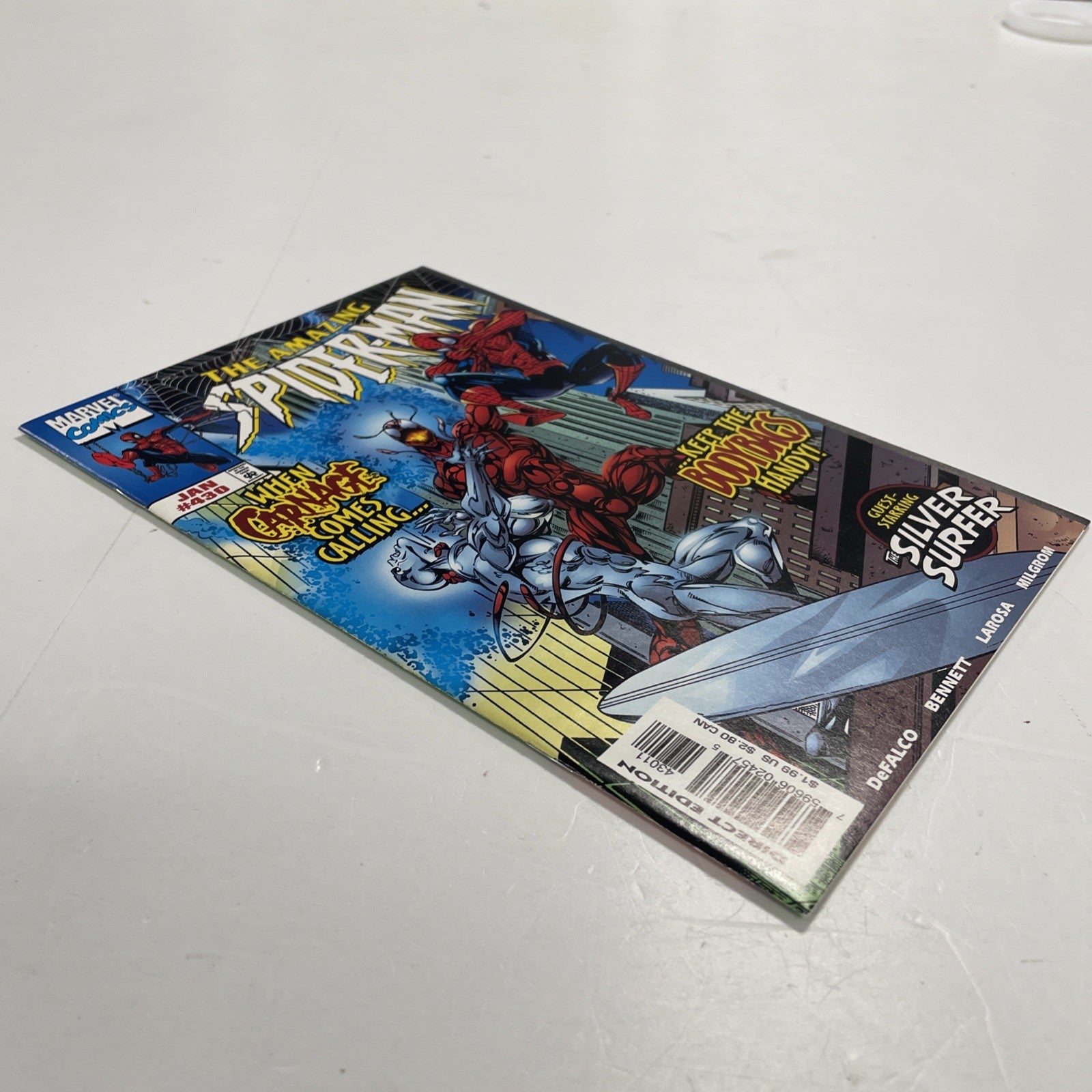 Amazing Spider-Man #430 & #431 1998 VF/NM 1st Appearance Cosmic Carnage4